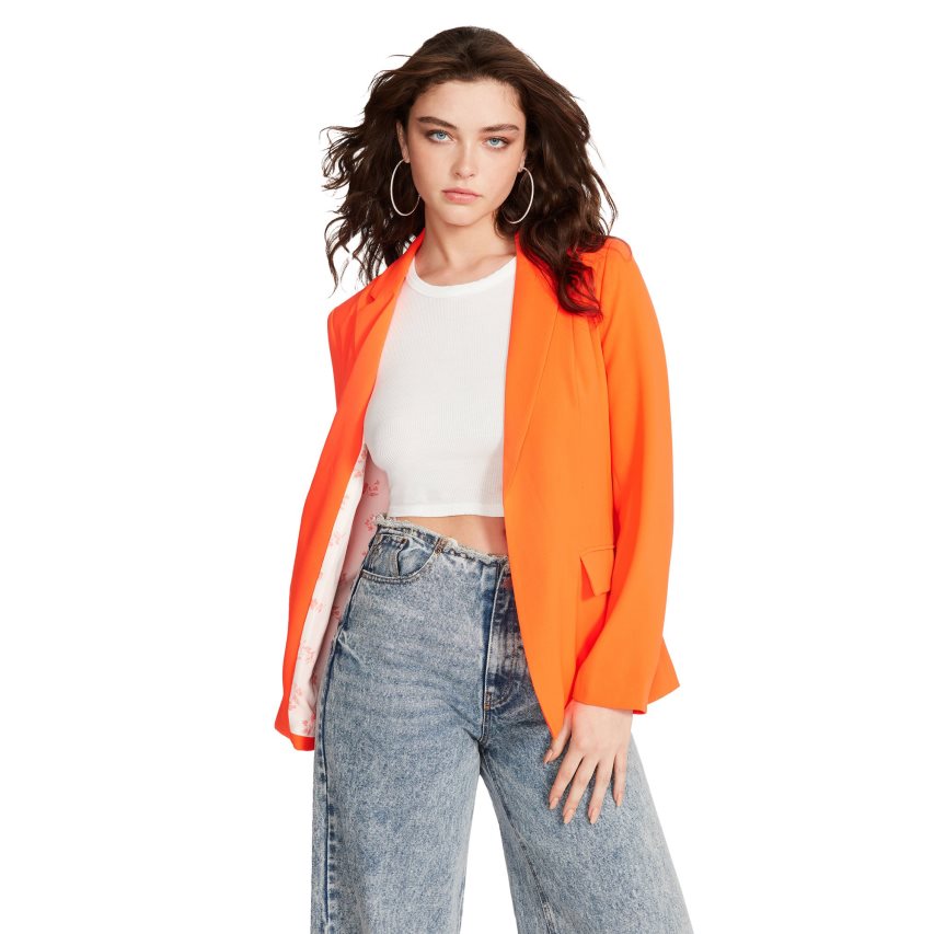 Orange Steve Madden Payton Women\'s Blazers | PH 764116JK